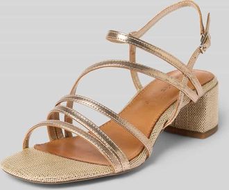 Tamaris Tamaris Sandaletten aus echtem Leder in Gold, Gr&ouml;&szlig;e 36