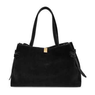 Yuzefi Dames, Tassen, Zwart, Maat: ONE Size Leer