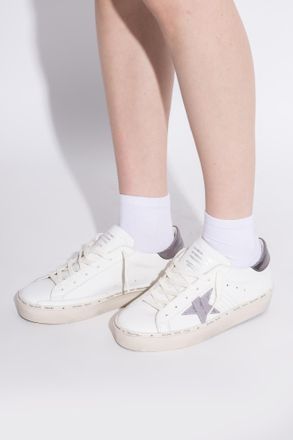 Golden Goose Hi Star Classic With List Sports Shoes, Womens, White
