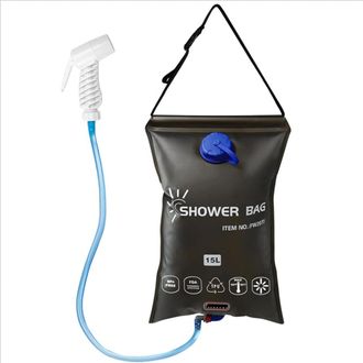 OEM Bolsa De Ba&ntilde;o Multifuncional, 15 L, Port&aacute;til, Para Verano, Para Exteriores, Con Energ&iacute;a Solar, Ideal Para Viajes Y Acampadas