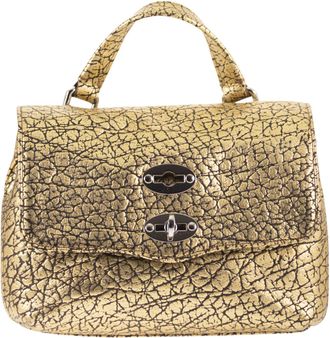 Zanellato Postina Baby-Tasche aus laminiertem Leder