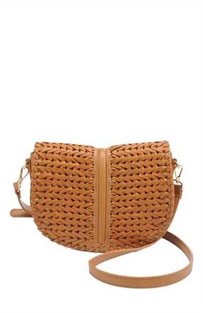 Moda Luxe Womens Cecillia Crossbody Bag In Tan