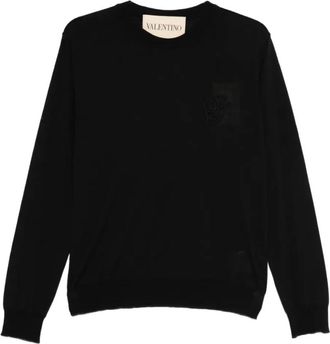 Valentino Hombre, Jerseys, Negro, Talla: XL