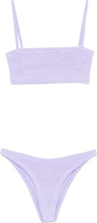 Hunza G Bikini met vierkante hals - Paars