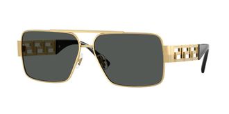 Versace VE2290 100287 Mens Sunglasses Gold Size 61