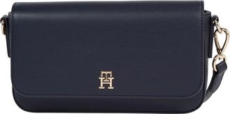 Tommy Hilfiger Blauwe Th Icon Schoudertas - Dames - Schoudertassen - Blauw - ONE Size - Tassen