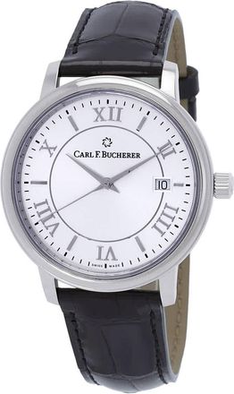 Bucherer Adamavi 39mm Automatic Mens Watch 00.10314.08.15.01
