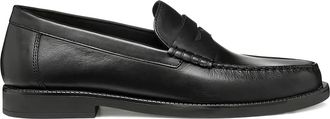 Geox Recanati loafers - men - Leather/Leather/Fabric/Polyurethane/Rubber - 41 - Black