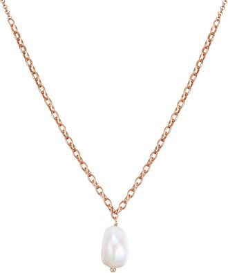 Glanzst&uuml;cke M&uuml;nchen Womens Female Sterling Silver Necklace - Rose Gold - Size 40cm