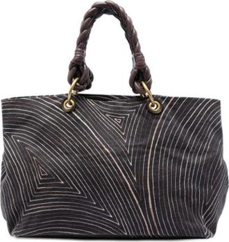 Bottega Veneta Pre-owned Tote Bag - Dames - Vintage Schoudertas - Bruin - ONE Size - Vintage