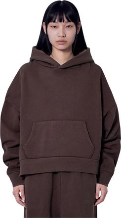 Entire studios Sudadera Heavy Hoodie - Sweatshirts & Hoodies - Mujer - Marr&oacute;n - 2XL