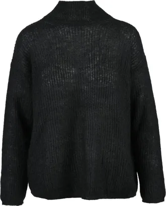 Max Mara Truien & Vesten, Dames, Zwart, S, Wol, Tenna Turtleneck