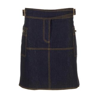 Etro Denim Mini Skirt - female - Etro - Denim Skirts - Blue - XS - Skirts