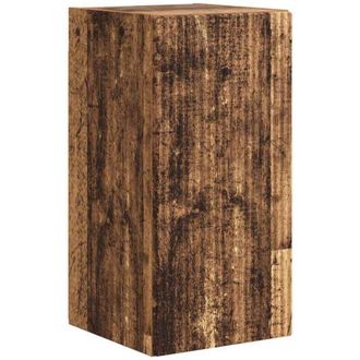 vidaXL Mueble De Tv Montado En La Pared Madera Vieja 30 X 31 X 60 Cm Vidaxl