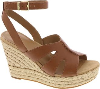 UGG SANDAL Careena WOMENS in CHESTNUT LEATHER UK Size 8 EU Size 41