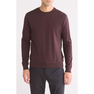 Robert Barakett Ilford Crewneck Sweater in Port at Nordstrom Rack, Size Xx-Large