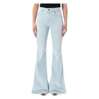 Haikure Farrah Flared Jeans - Dames - Flared Jeans - Blauw - W25 - Katoen - Jeans