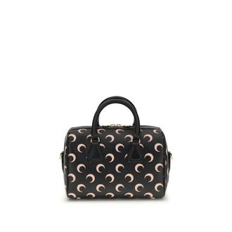 Marine Serre Black Polyethylene Womens Handbag