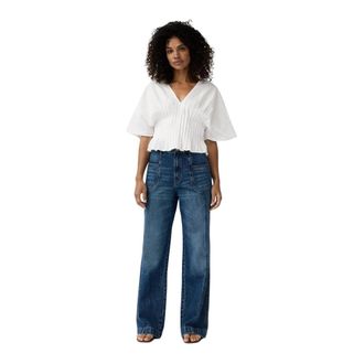 Alchemist Pants Lori - Dames - Regular Fit Jeans - Blauw - L - Katoen - Jeans
