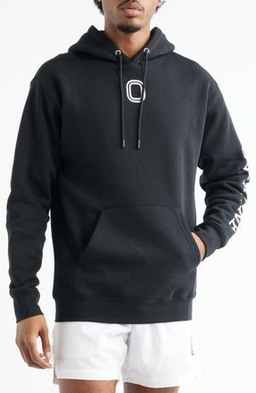Overtime OT Classic Cotton Fleece Hoodie in Black at Nordstrom, Size Xx-Large