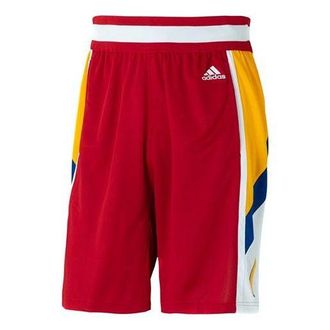 adidas Mens adidas Loose Sports Breathable Red Shorts GI9423