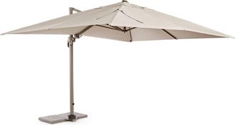 BIZZOTTO Premium Ampelschirm Saragozza 300 x 400 cm Sandfarben