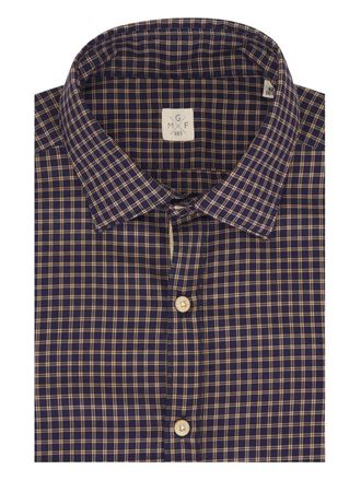 GMF 965 Geruit overhemd - Blauw