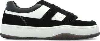 Diesel S-D-Long LOW - Heren - Sneakers - Zwart - 42 1/2 EU - Leer - Schoenen
