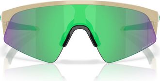 Oakley Prizm Everyday 28mm Rectangular Sunglasses in Desert Tan /Prizm Jade at Nordstrom