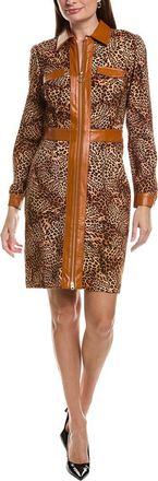 Tyler B&ouml;e Karine Ponte Cheetah Dress