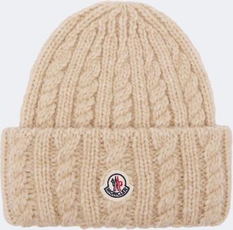 Moncler Berretto in misto alpaca e lana