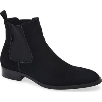 Steve Madden Brompton Chelsea Boot in Black at Nordstrom, Size 11.5
