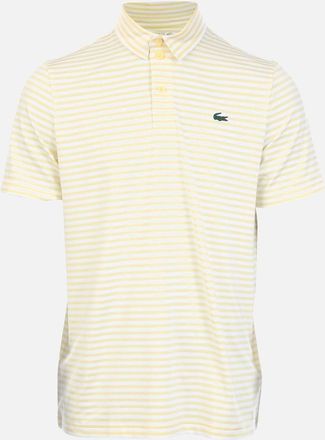 Lacoste Mens Regular Fit UV Protect Golf Polo Shirt - White - Size: 40