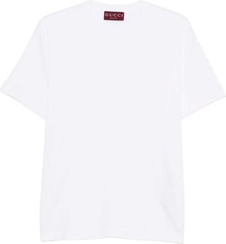 Gucci T-shirt met ronde hals - Wit
