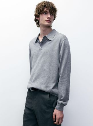 Le 31 Mens Modal-blend Polo Shirt sweater