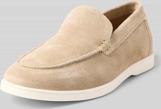 Jack & Jones Jack & Jones Loafer aus echtem Wildleder Modell Suede in Beige, Gr&ouml;&szlig;e 41