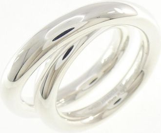 Herm&egrave;s Silver Silver 925 Band Ring (Pre-Owned)