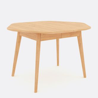 La Redoute Interieurs Uitschuifbare eettafel, eik en fineer, 4 tot 10 personen, BIFACE