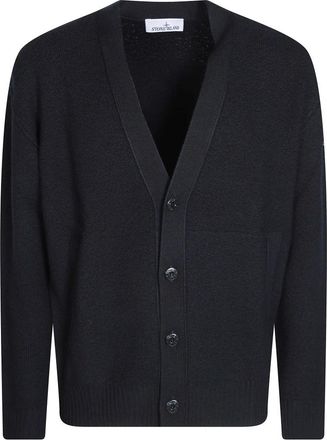Stone Island Cardigans - Heren - Vesten - Zwart - L - Truien & Vesten