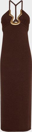 Cult Gaia Valma Knit Midi Dress