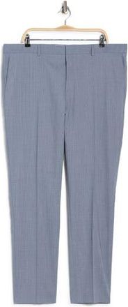 BOSS Genius Flat Front Stretch Dress Pants in Light/Pastel Blue at Nordstrom Rack, Size 40 Regular