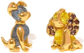 Girls Crew Disney Lady & The Tramp Stud Earrings Set in Gold at Nordstrom