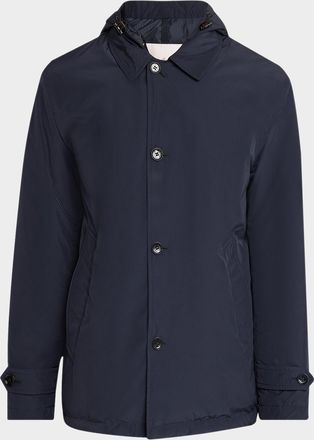 Moncler Men & apos;s Evrine Hooded Down Parka