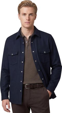 Profuomo overshirt Profuomo Western donkerblauw