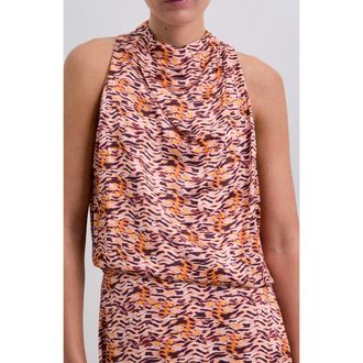 Scalpers Cordzeb Top in Animalprint at Nordstrom, Size X-Large Eu