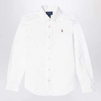 Polo Ralph Lauren White Cotton Button Down Shirt