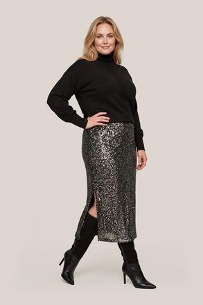 Mart Visser Nyla Rok Donker Metallic Maxi