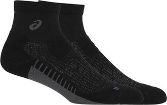 Asics Performance Run Sock Quarter Laufsocken - Unisex | schwarz