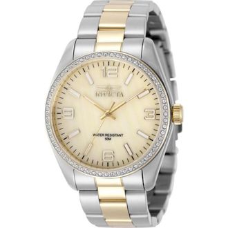 Invicta Specialty Quartz Gold Dial Unisex Watch 50135