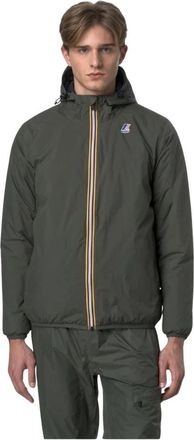 K-Way Claude Jacket - Heren - Zomerjassen - Groen - 2XL - Polyester - Jassen